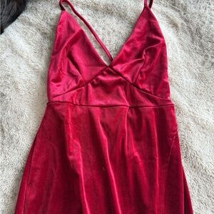 Fashion Nova Red Maxi Dress